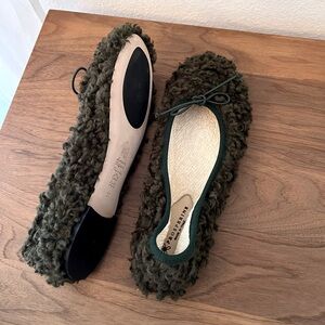 Prosperine shearling ballet flats